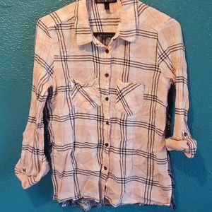 Derek Heart Button down with Handkerchief pattern